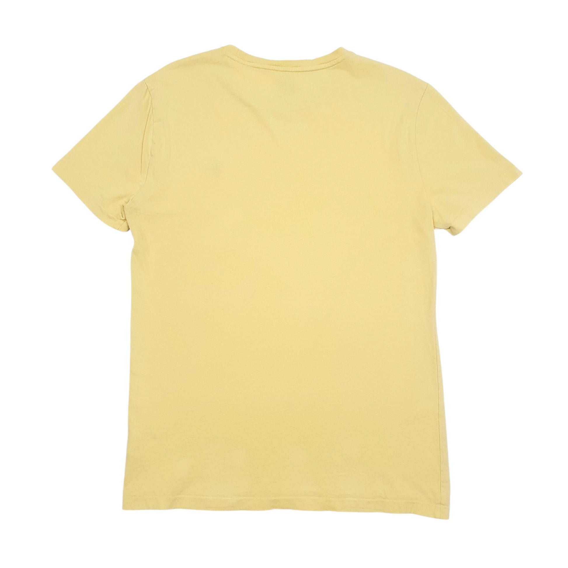 Mens Yellow Polo Ralph Lauren  Short Sleeve T Shirt