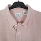 Mens Pink L.L.Bean  Short Sleeve Shirt