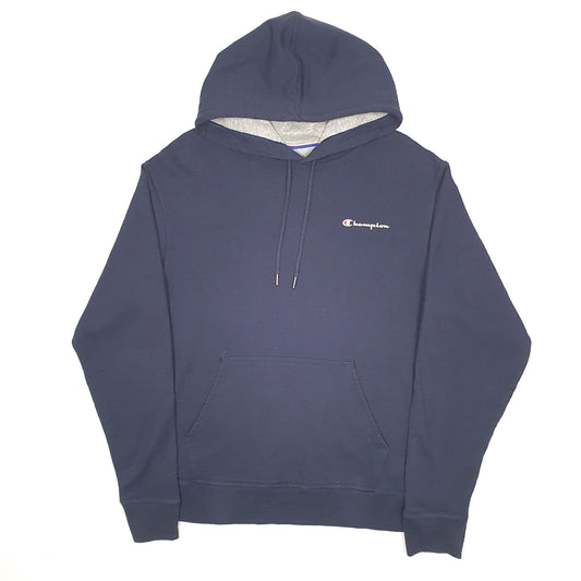 Mens Navy Champion  Hoodie Jumper