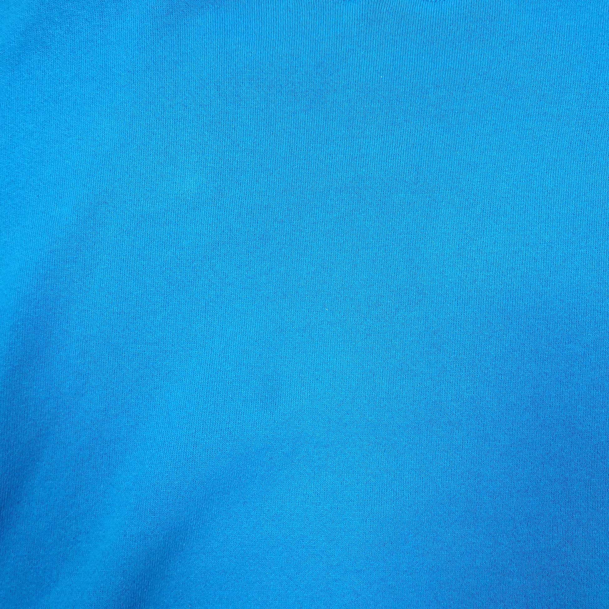 Mens Blue Hanes Vintage 80s Chesapeake Bay 1988 Crewneck Jumper