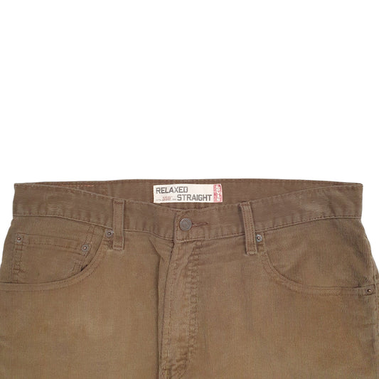 Mens Brown Levis  Corduroy Trousers