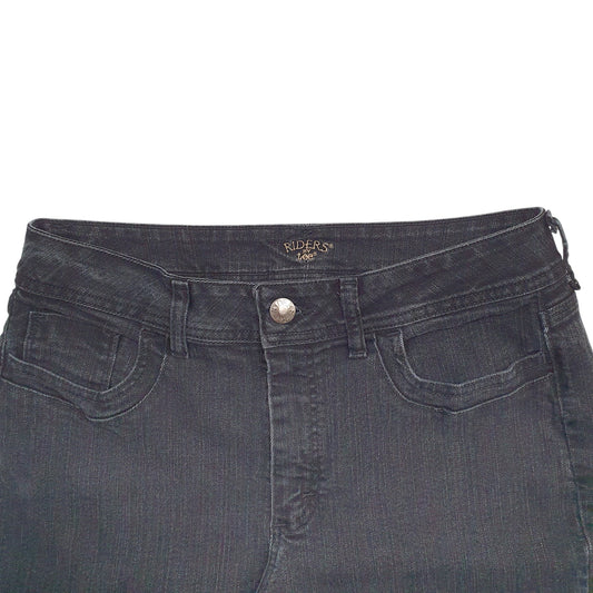 Womens Black Lee Riders Stretch Fit Casual JeansW34 L32