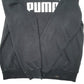 Mens Black Puma Spellout Hoodie Jumper