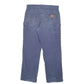 Mens Blue Carhartt Workwear Pants Carpenter Trousers