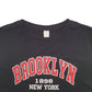 Womens Black Shein Brooklyn Spellout Short Sleeve T Shirt