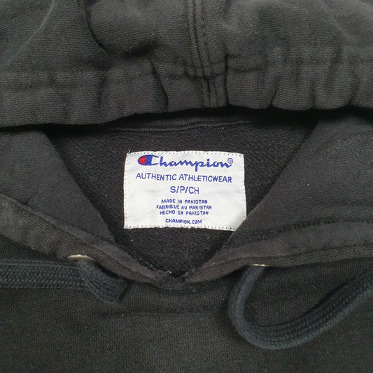 Mens Black Champion  Hoodie Jumper