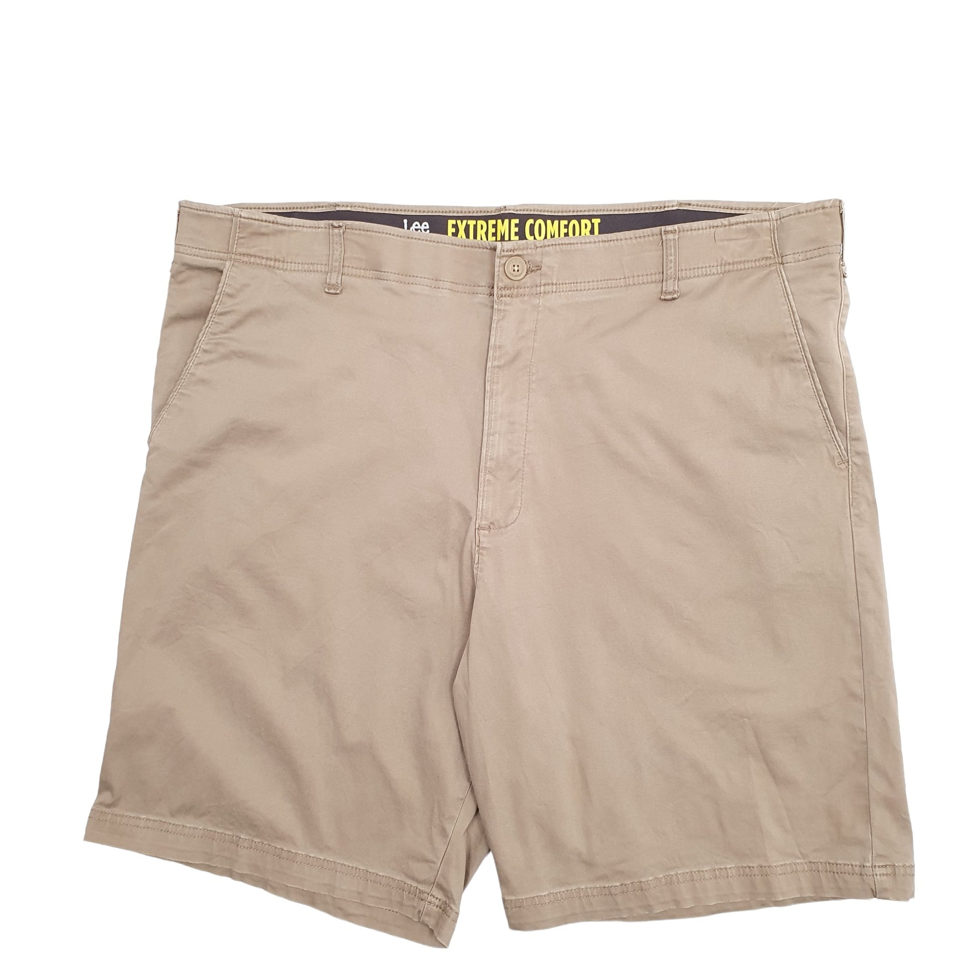 Mens Beige Lee Extreme Comfort Chino Shorts