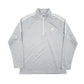 Mens Grey Adidas Golf Quarter Zip Jumper