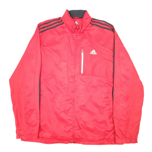 Mens Red Adidas   Coat