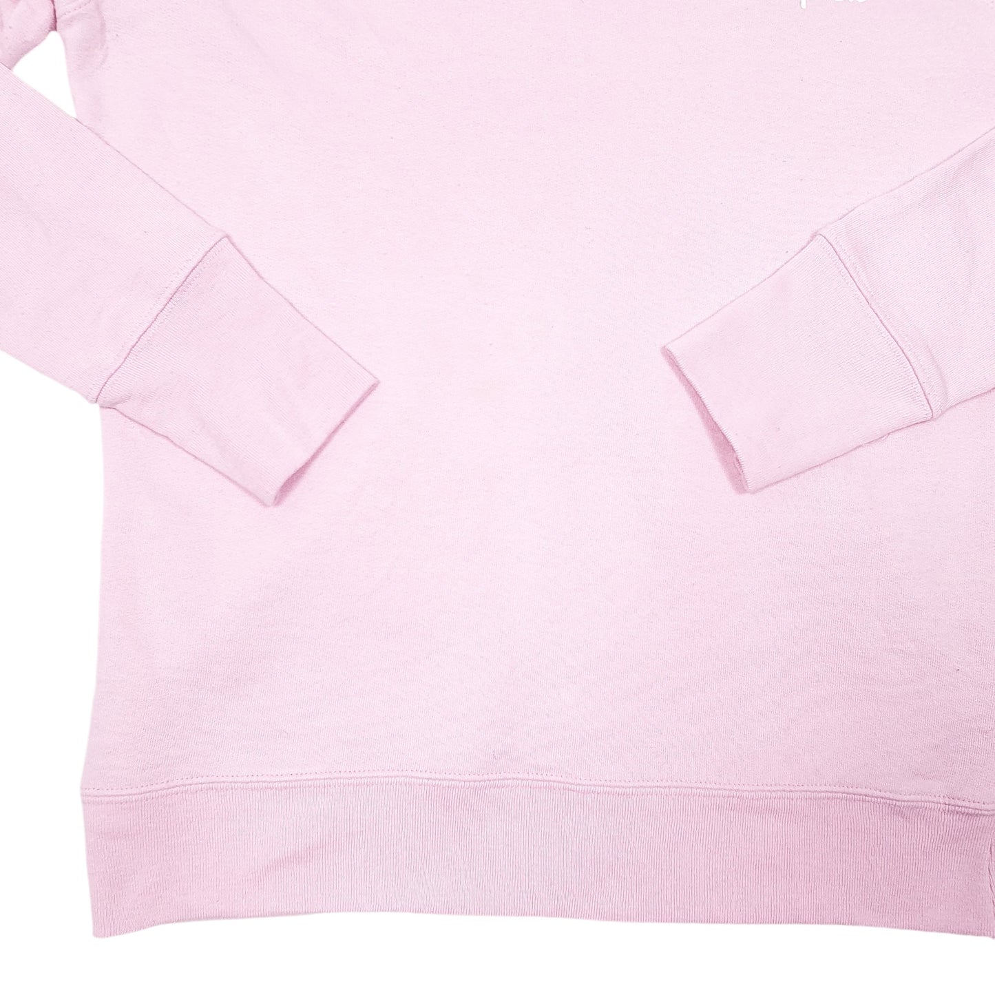 Womens Pink Champion Raglan Script Crewneck Jumper