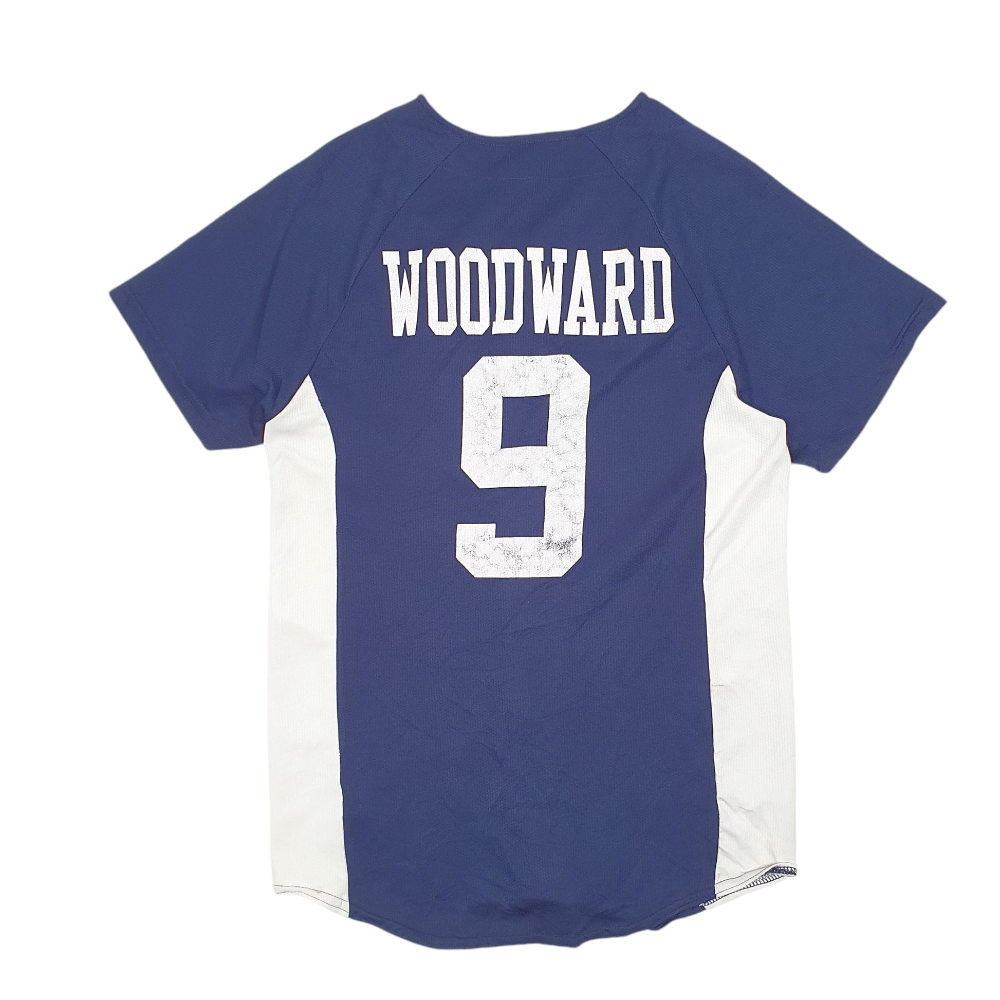 Mens Navy Augusta Sportswear Baseball Jersey Marysville All Stars USA Short Sleeve T Shirt