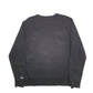 Mens Black Champion Spellout Crewneck Jumper