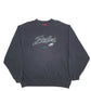 Mens Black Reebok Philadelphia Eagles NFL Football Crewneck Jumper