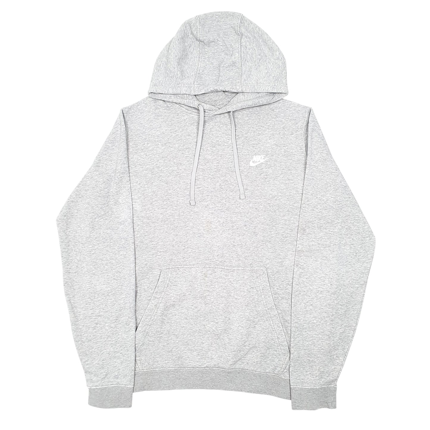 Mens Grey Nike Swoosh Hoodie Jumper