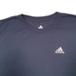 Mens Navy Adidas Climalite Short Sleeve T Shirt