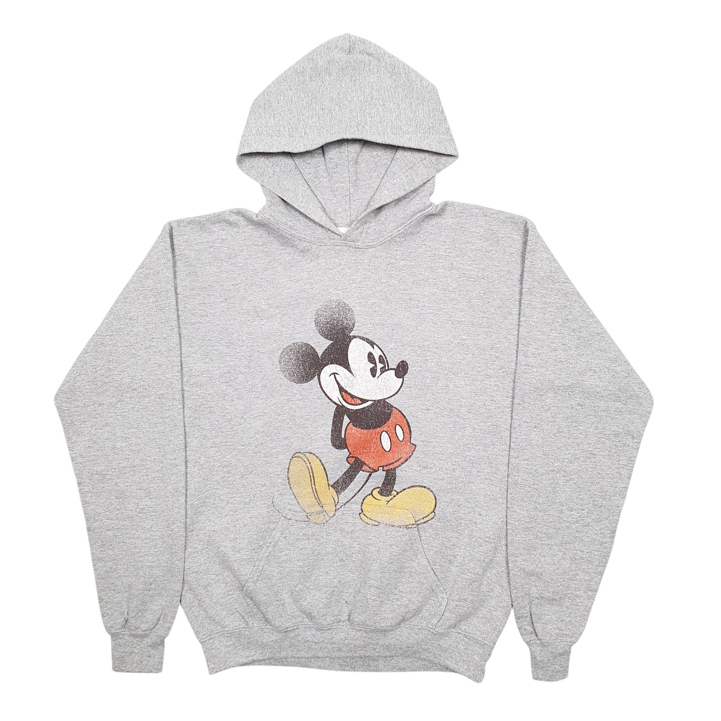 Womens Grey Disney Mickey Mouse Hoodie Jumper