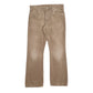 Mens Beige Levis  Corduroy Trousers