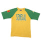 Mens Yellow Kappa Vintage Senegal Short Sleeve T Shirt