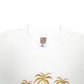 Mens White Fruit Of The Loom Florida Made In USA Crewneck Jumper