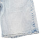 Mens Blue Wrangler Denim Jeans Jorts Regular Denim Shorts