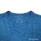 Mens Blue Patagonia Active Spellout Workout Outdoors Waves Long Sleeve T Shirt