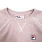 Womens Pink Fila Raglan Crewneck Jumper