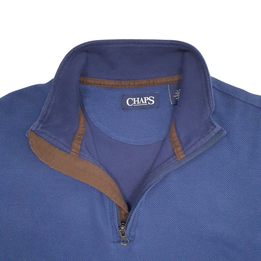 Mens Navy Ralph Lauren  Quarter Zip Jumper