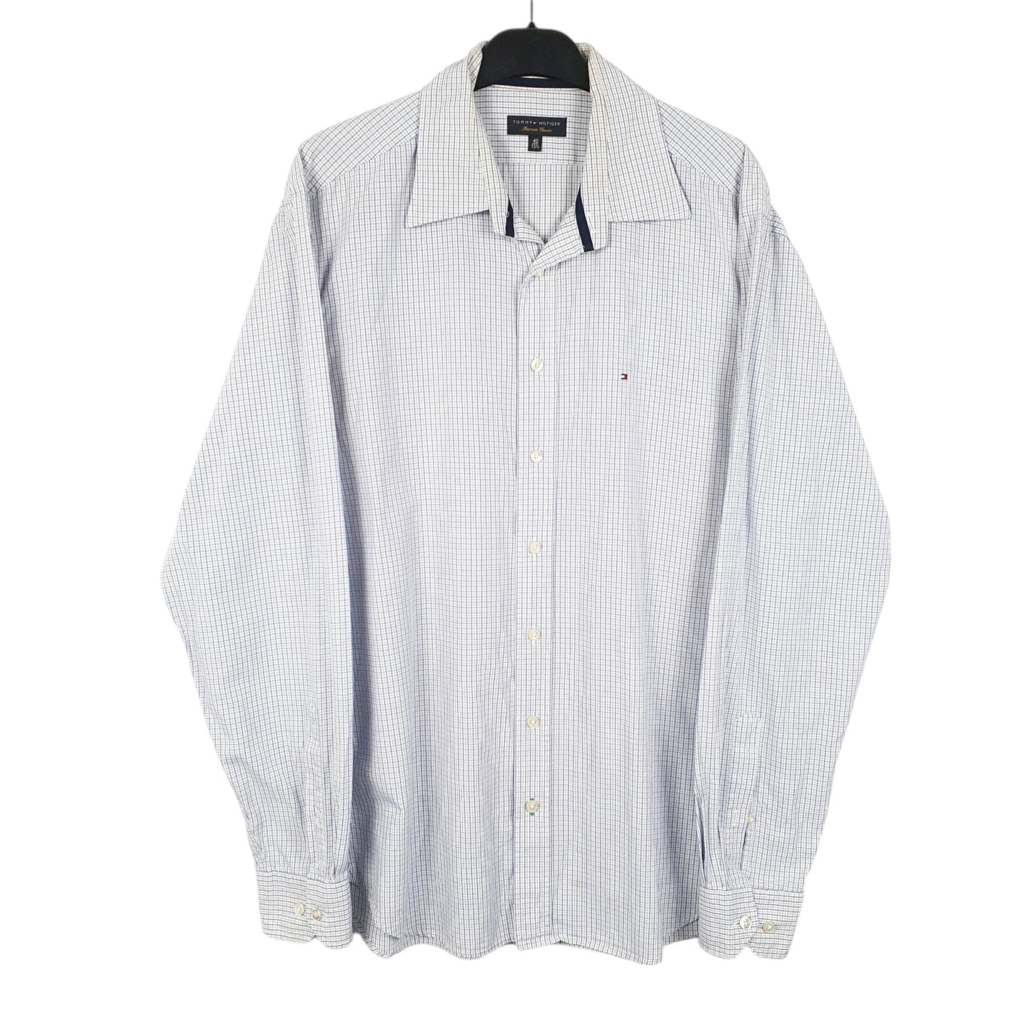 Mens White Tommy Hilfiger  Long Sleeve Shirt
