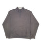 Mens Grey Champion  Quarter Zip Jumper