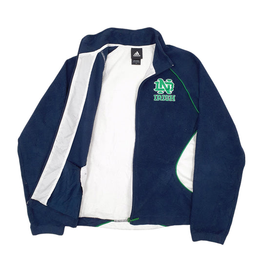 Womens Navy Adidas Irish Full Zip Jumper