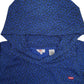 Womens Blue Levis Leopard print Hoodie Jumper