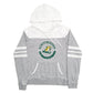 Womens Grey Campdavid Northern Michigan University Spellout Hoodie Jumper