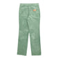 Womens Green Levis Wild West High Rise Corduroy Trousers