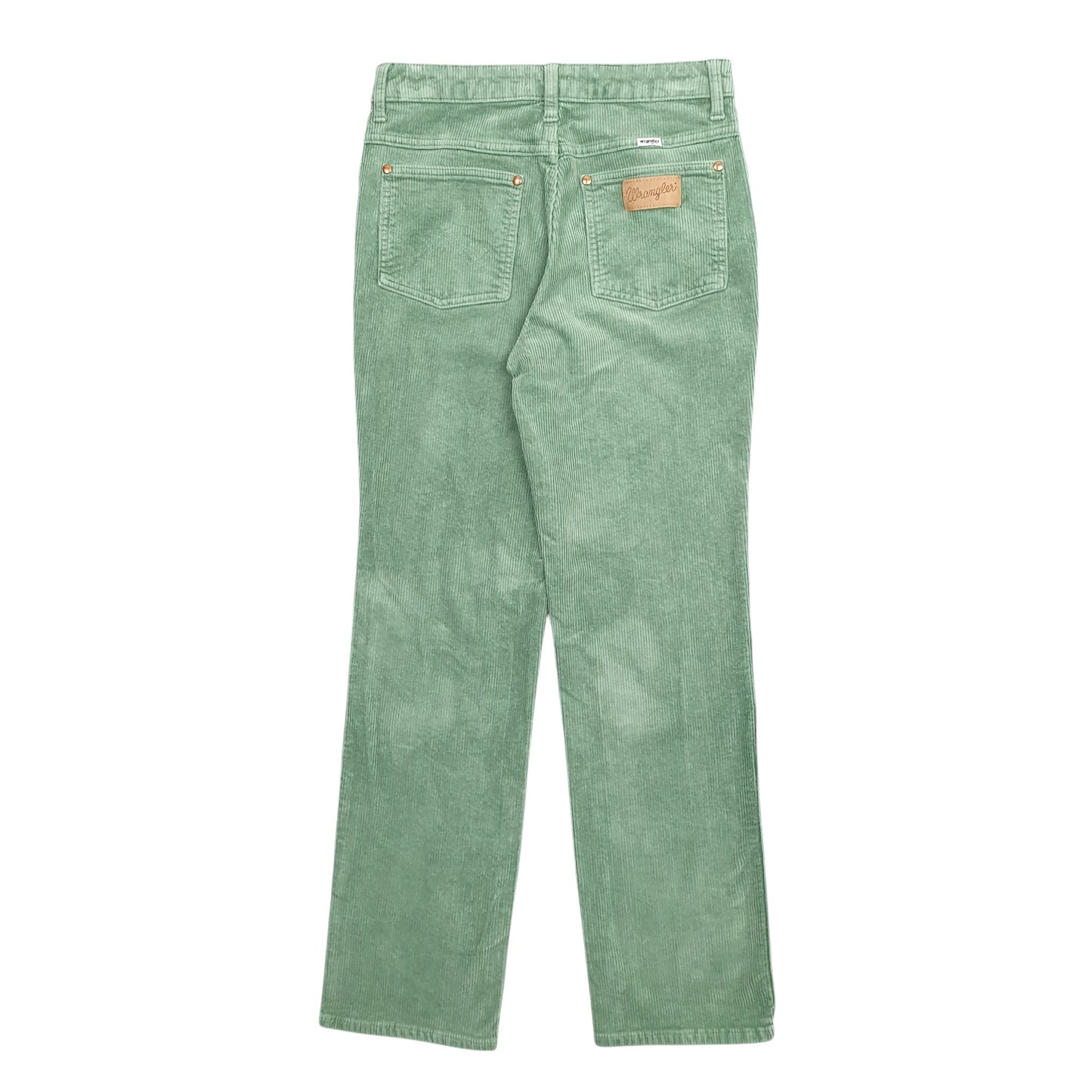 Womens Green Levis Wild West High Rise Corduroy Trousers
