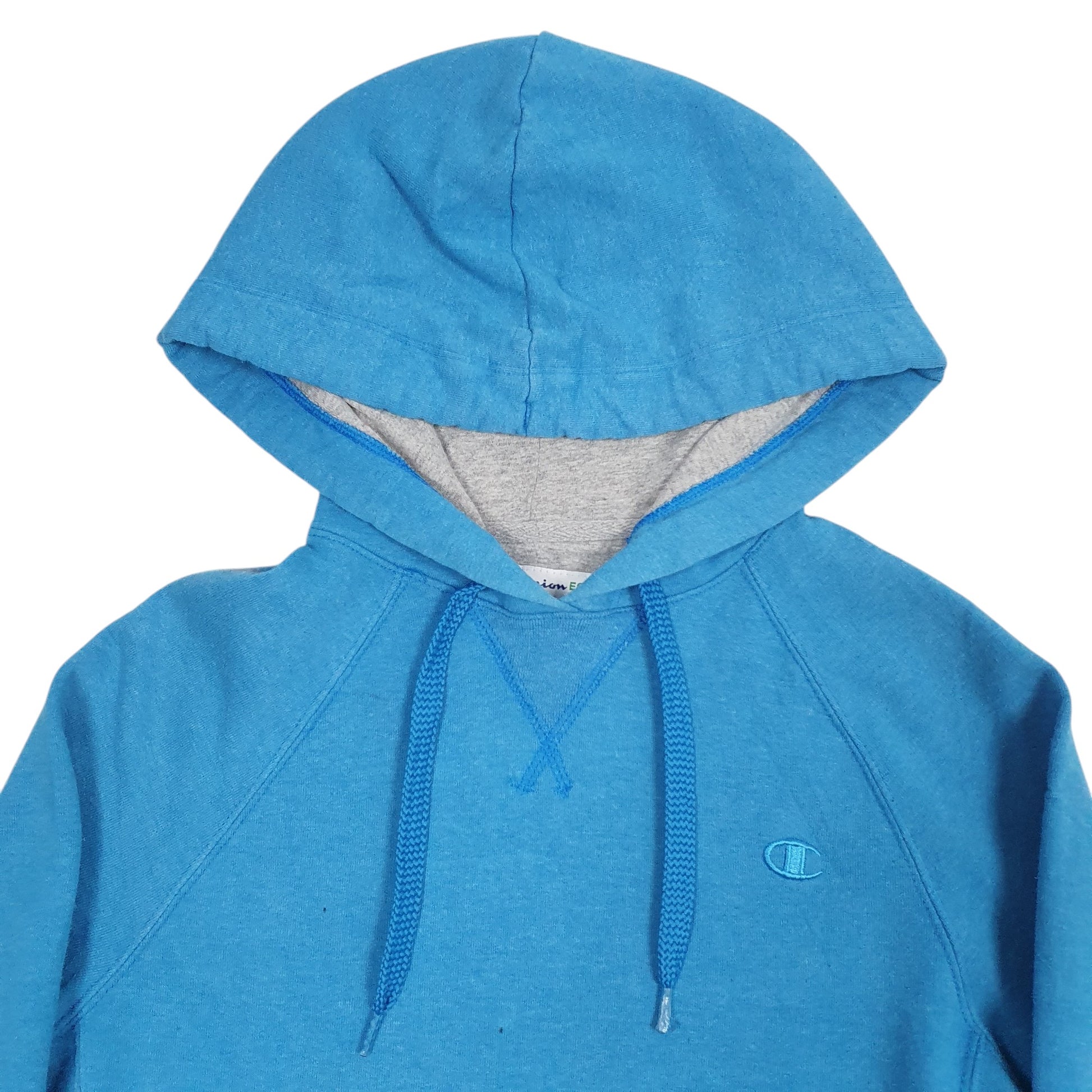 Womens Blue Champion  Hoodie Jumper