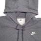 Mens Grey Nike  Hoodie Jumper
