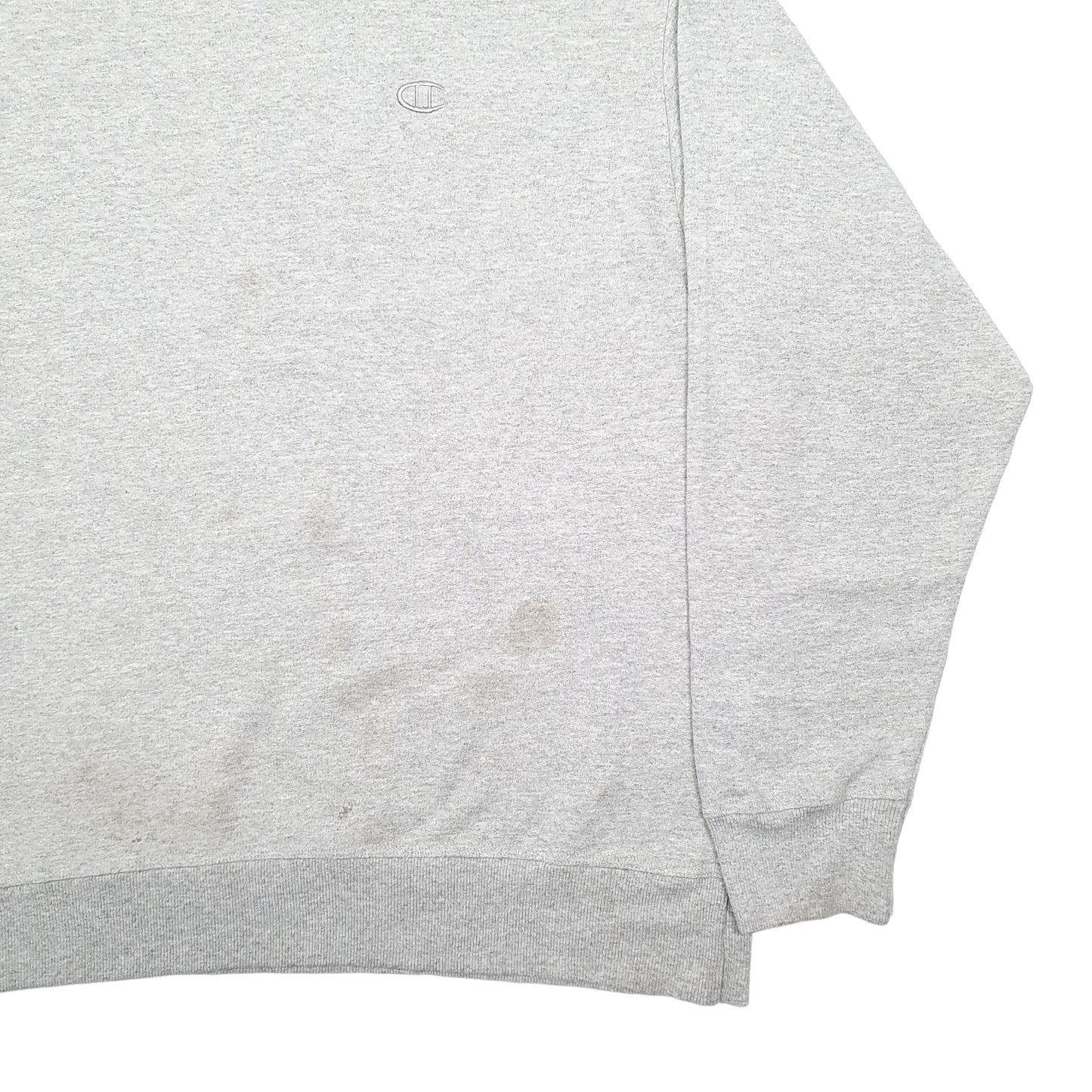 Mens Grey Champion  Crewneck Jumper