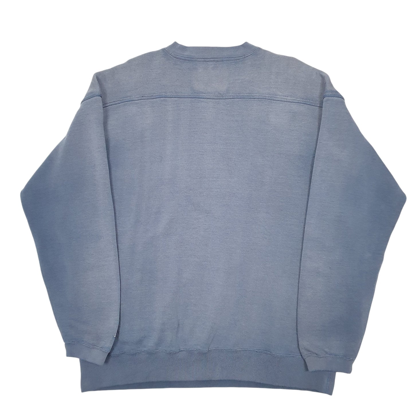 Mens Navy Starter Vintage 90s Illinois Fighting Spellout USA College Crewneck Jumper