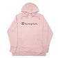 Womens Pink Champion  Hoodie Jumper