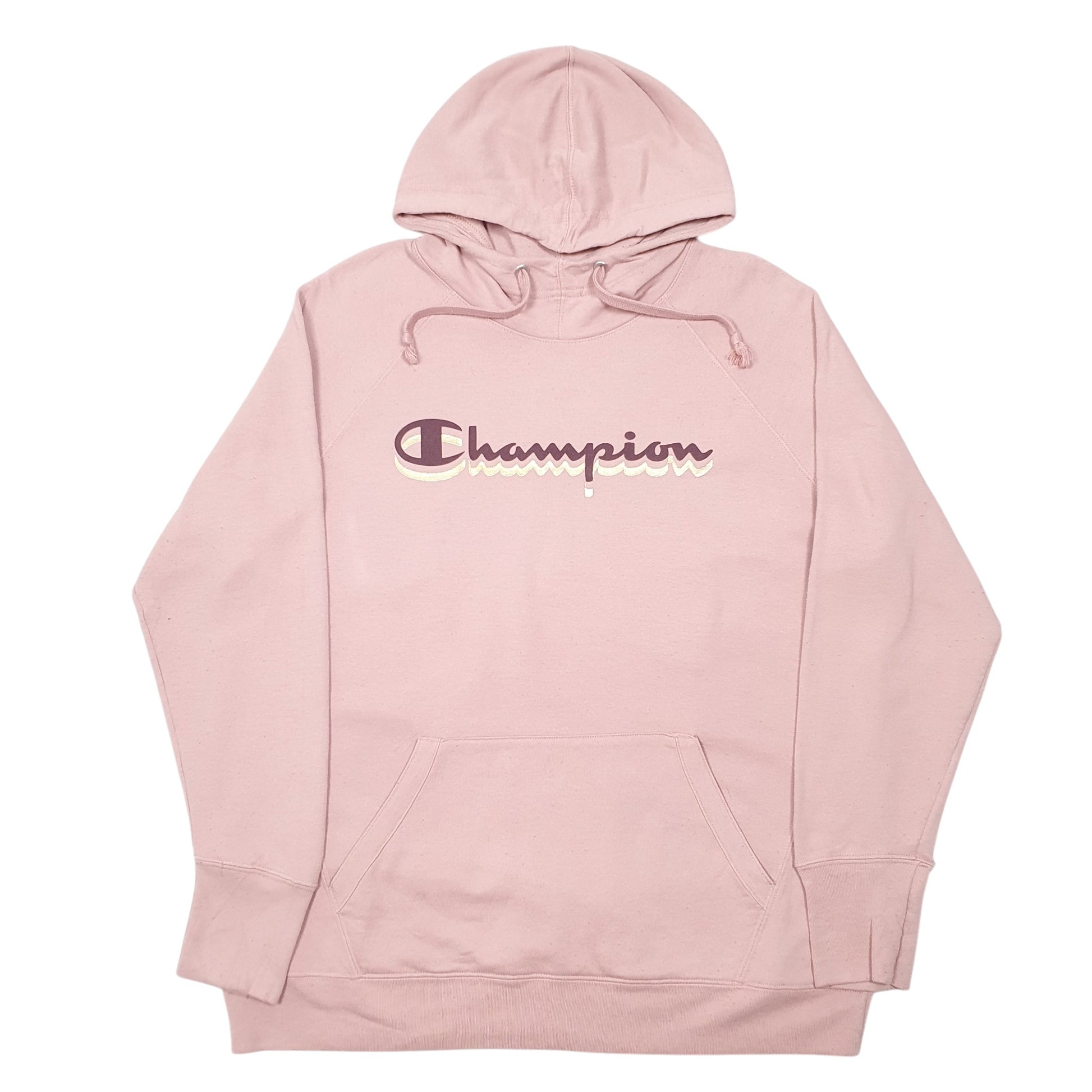 Womens Pink Champion  Hoodie Jumper