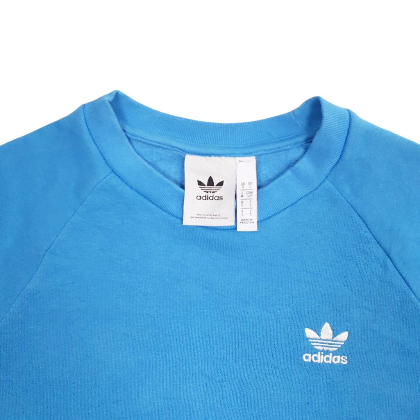 Mens Blue Adidas  Crewneck Jumper
