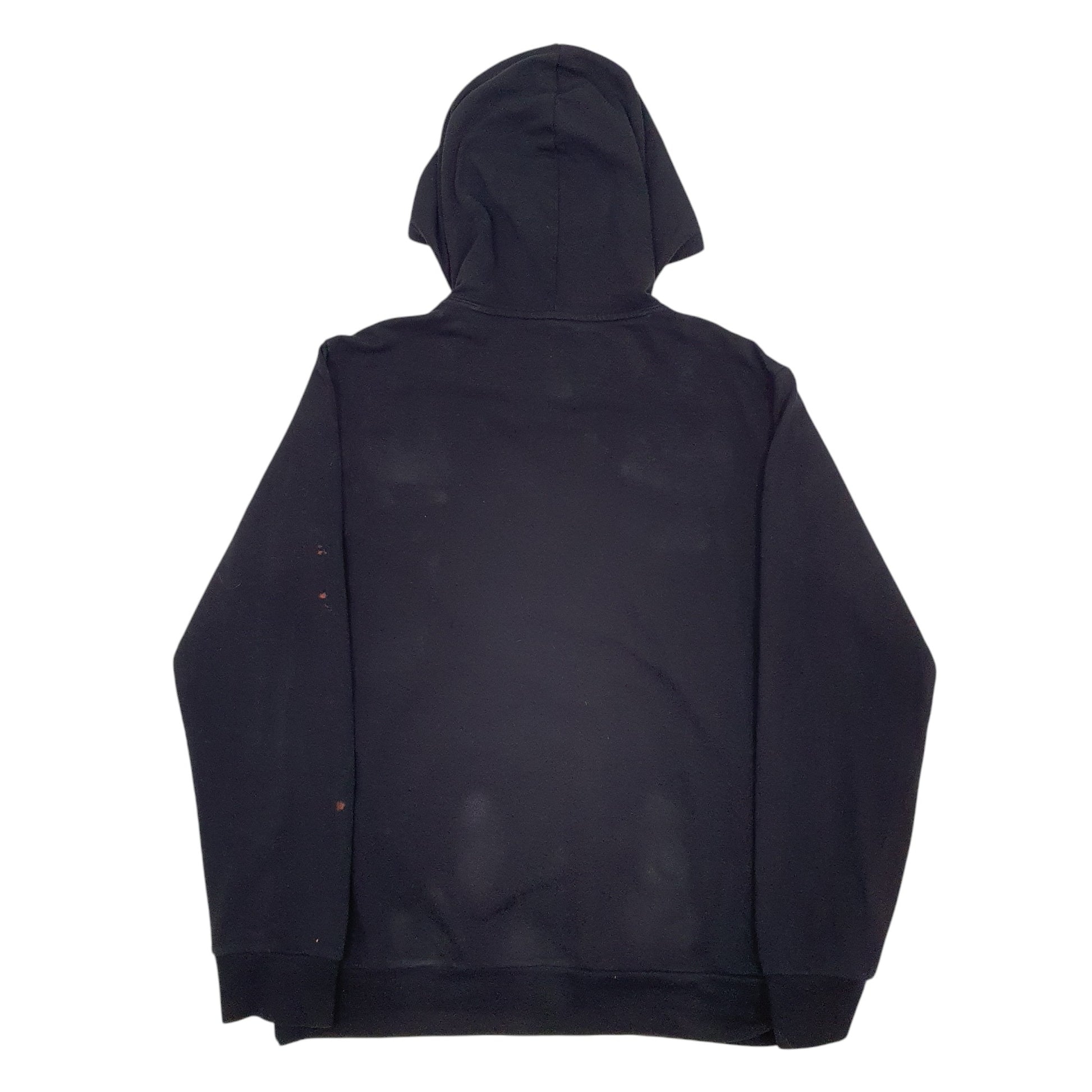 Womens Black Adidas Spellout Hoodie Jumper