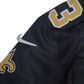 Mens Black NFL New Orleans Saints Jersey Snead 33 Short Sleeve T Shirt