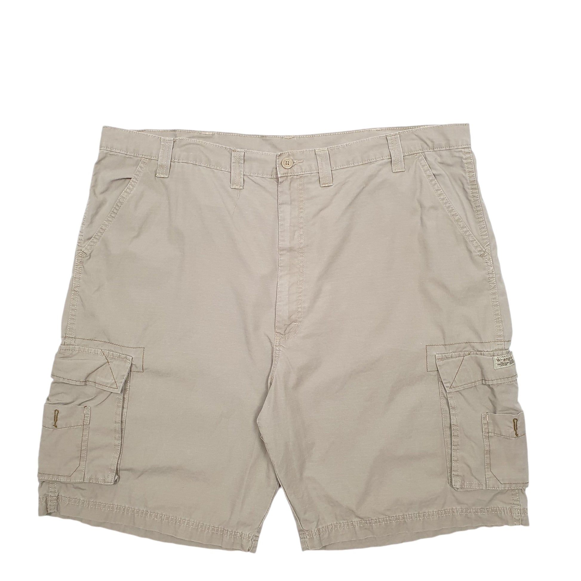 Mens Wrangler Beige Denim Denim Jeans Jorts Shorts – Bundl Clothing