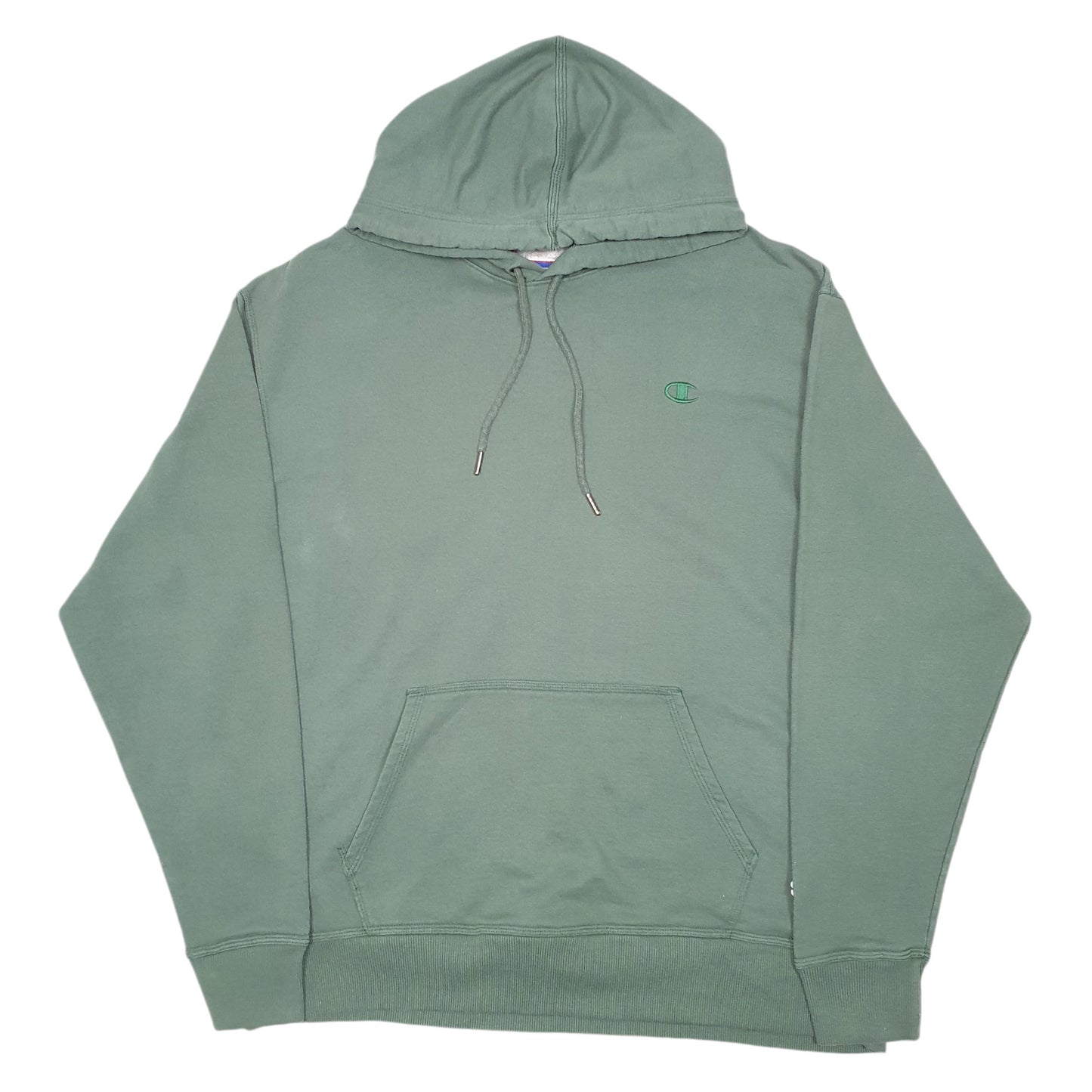 Mens Green Champion  Hoodie Jumper