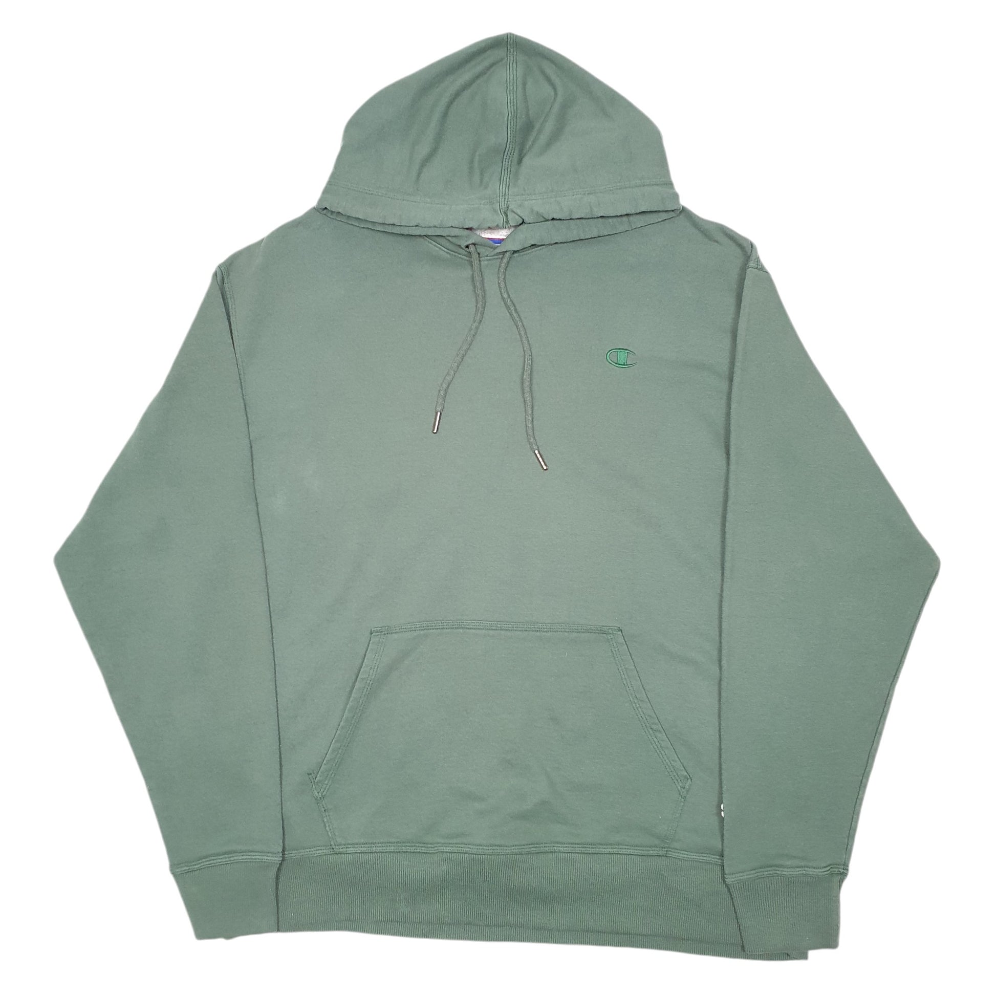 Mens Green Champion  Hoodie Jumper