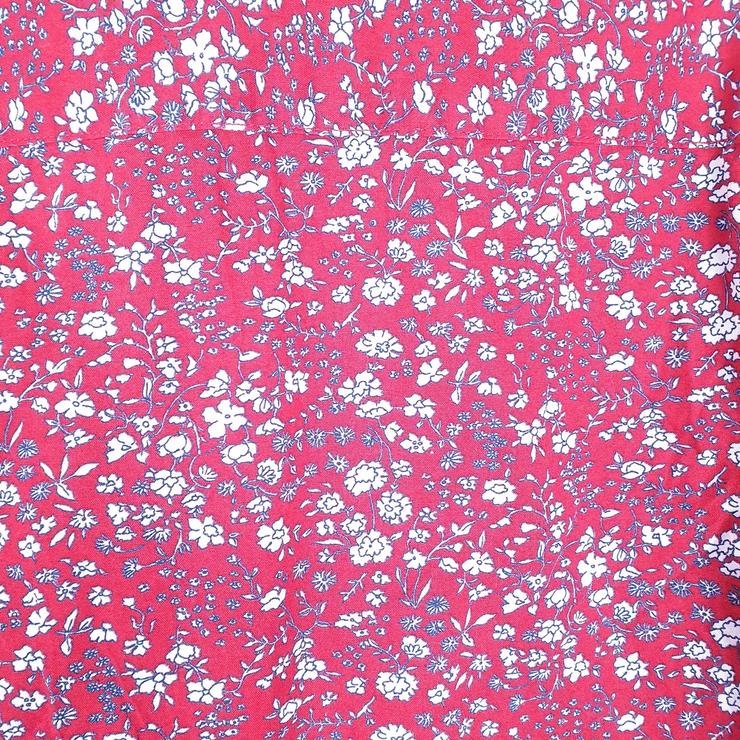 Mens Red Levis Floral Print Hawaiian Short Sleeve Shirt