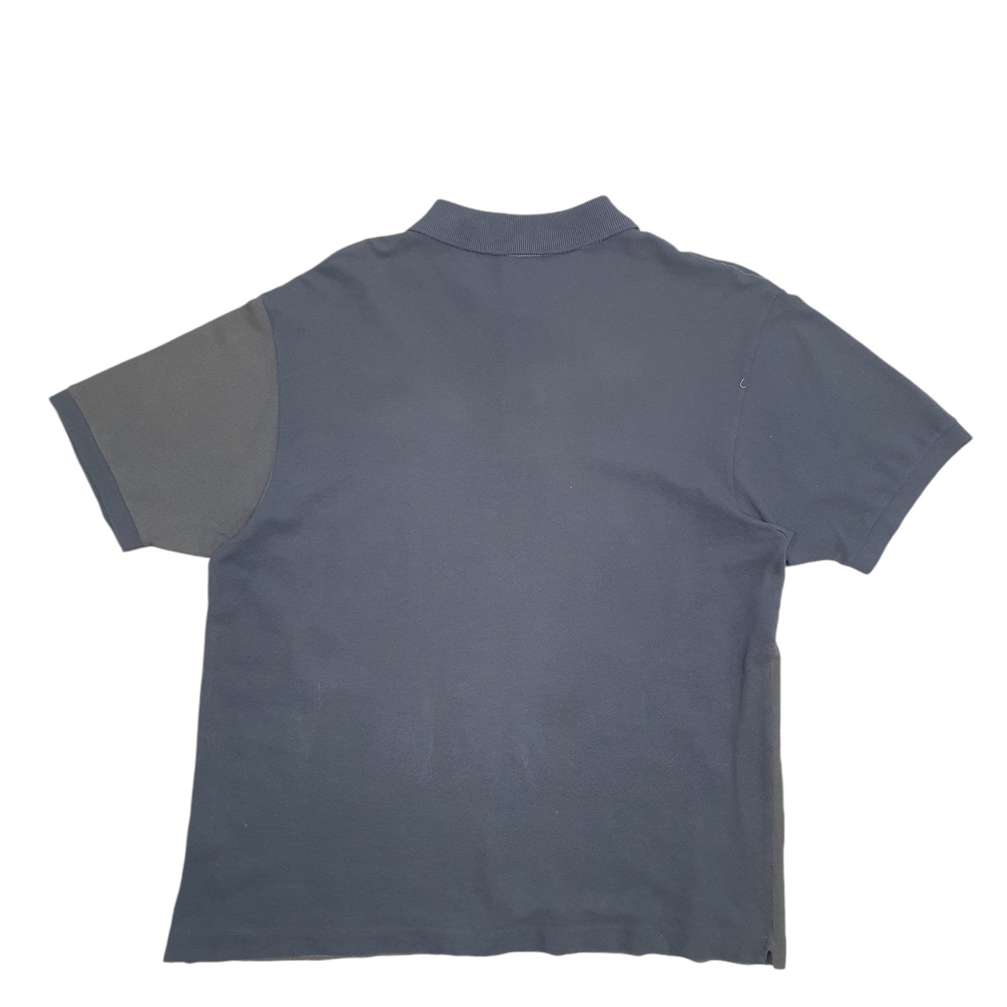 Mens Grey Lacoste  Short Sleeve Polo Shirt