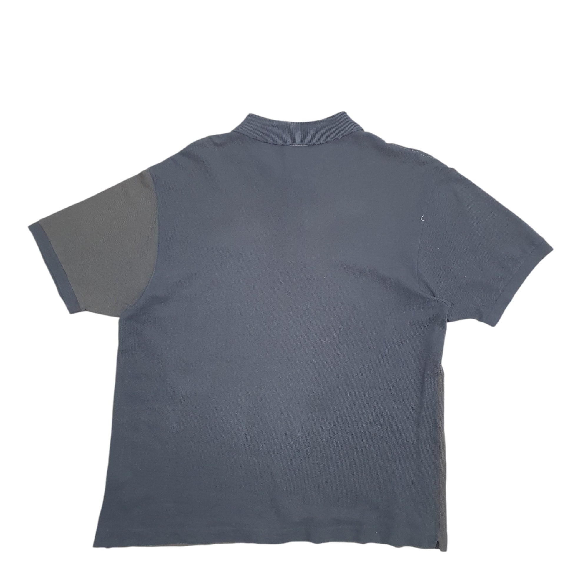 Mens Grey Lacoste  Short Sleeve Polo Shirt