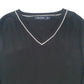 Mens Black Nautica Knitwear Crewneck Jumper